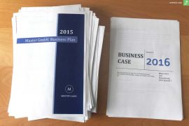 businessplan vs businesscase everbill titelbild