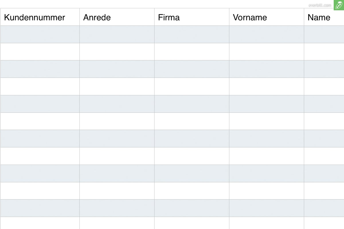 Akquiseliste excel – Kundenbefragung fragebogen muster