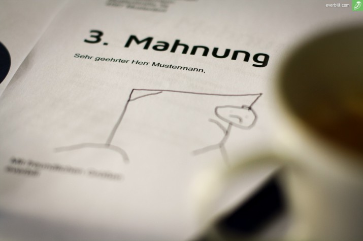mahnungen fristen