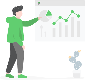 Die Buchhaltungssoftware everbill erstellt automatisch aussagekräftige Statistiken.