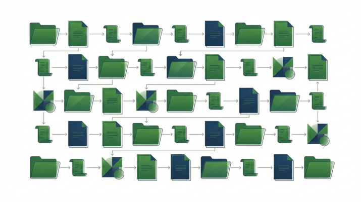 Belegpflicht Österreich — Ordner und Dokumente systematisch archiviert