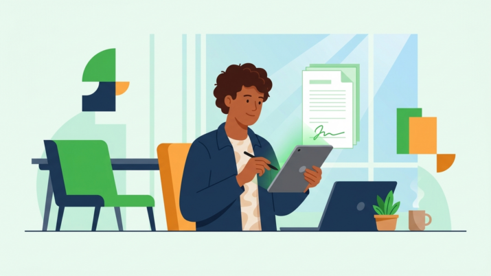 everbill E-Signatur PDF Rechnung Österreich 2026 qualifizierte Signatur