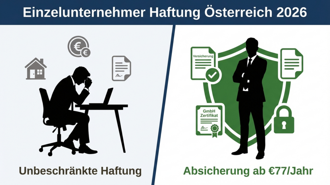 Einzelunternehmer Haftung in &Ouml;sterreich 2026
