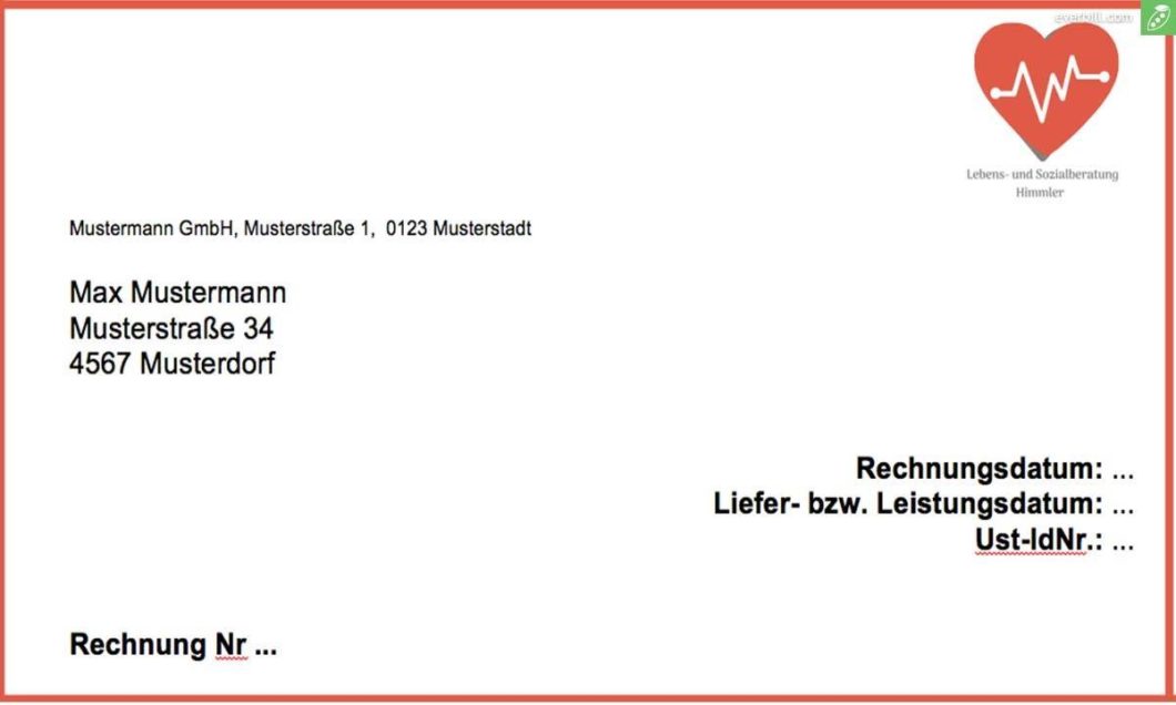 Musterrechnung Lebens- und Sozialberater