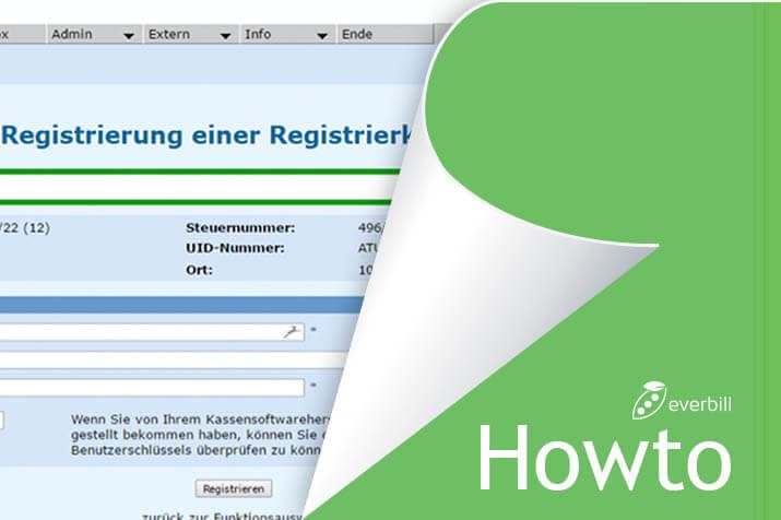 registrierkassa Anmelung bei Finanzonline howto