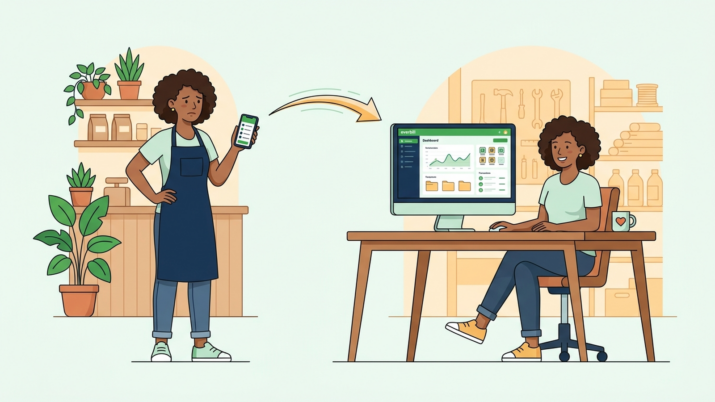 everbill als SumUp Alternative fuer Oesterreich — kleinunternehmer wechselt vom Handy-Tool zur vollstaendigen Buchhaltungssoftware