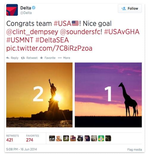 delta airlines social media fail