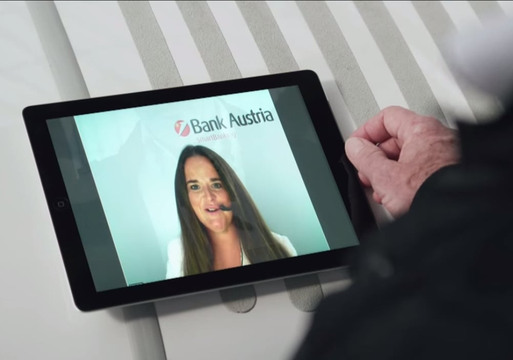 Bank Austria SmartBanking Business mit Videotelefonie